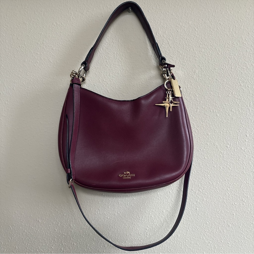 Coach Deep Burgundy Hobo Bag